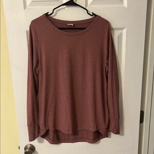 Women's Long Sleeve Top - Rose